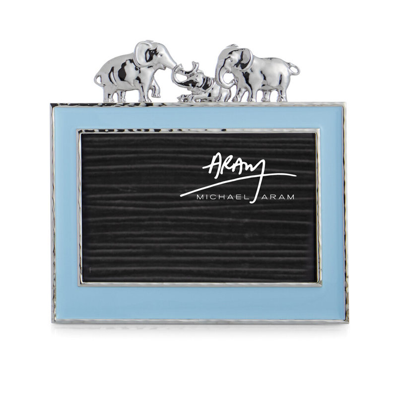 Elephant Frame 4x6, Blue