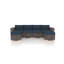Dune Outdoor 4 - Seat Patio Sectional-1726395079