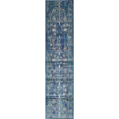 Tapis oriental bleu marine Wimpole