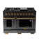 Gemstone™ KED 483 Series 48" 4.2 Cubic Feet Liquid Propane Freestanding Convection Range