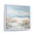 White Floater Framed