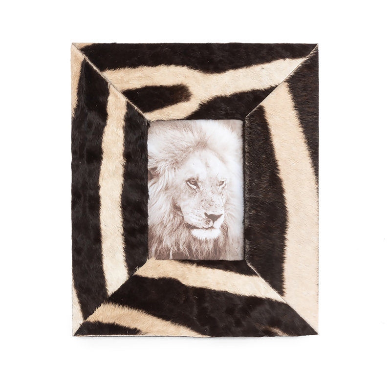 Zebra Hide Picture Frame