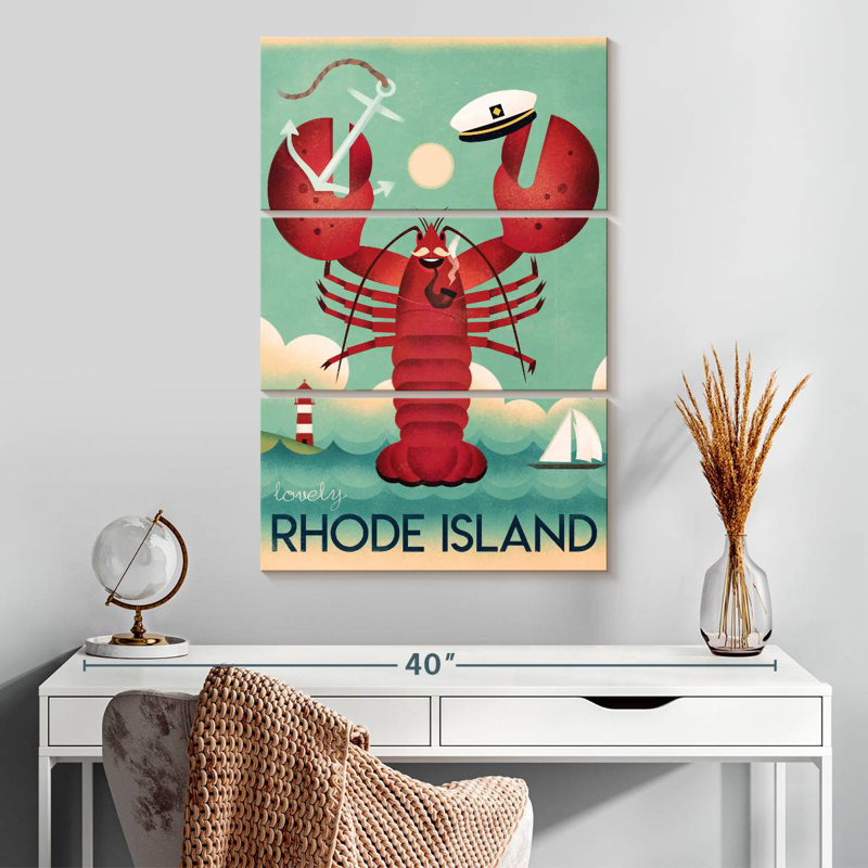 Rhode Island rétro, H 32 po x l 20 po