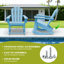 Chaise Adirondack en HDPE-473987055