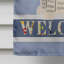 Polyester 2 côtés 40 x 28 po welcome drapeau maison-73943215