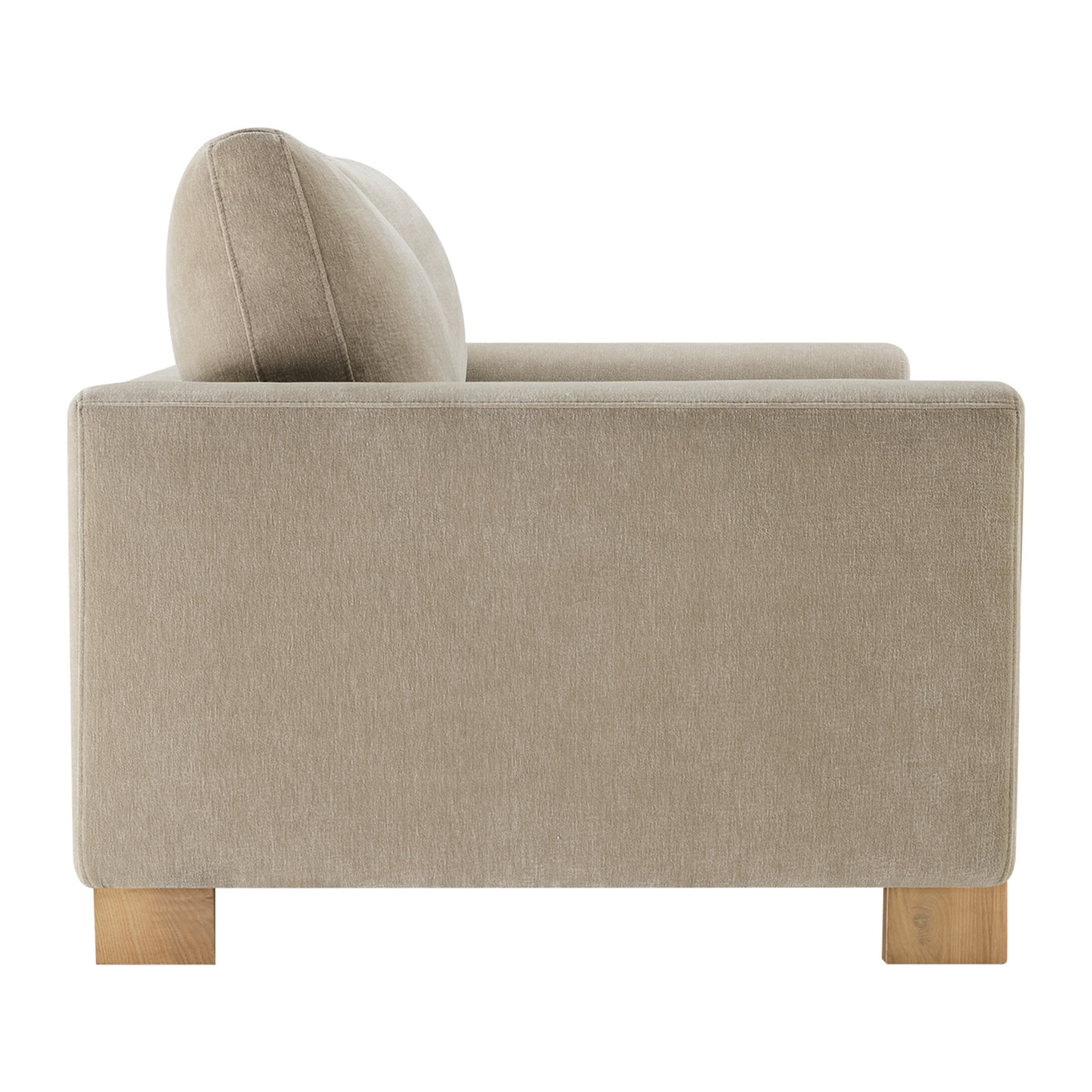 Adika 88" Upholstered Sofa, Capri Wicker Performance Chenille