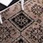 Tapis brun / noir Jaclyn Southwestern-1184944905