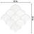 Scala 12" x 12" Porcelain Mosaic Wall & Floor Tile