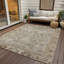 Tapis taupe Xhevrie intérieur / extérieur lavable à la machine-185766542
