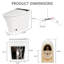 Smart Integrated Toilet With Heated Seat And Soft-Close Lid