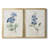 2-Piece "Farmhouse PeriwInkle I Premium" Watercolor Painting Print Set Designed by J Paul-1391652968-1391652885