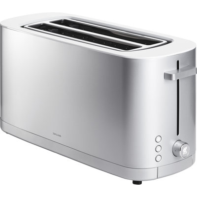 ZWILLING Enfinigy, 4-Slice Long Slot Toaster, Extra Wide 1.5" Slots for Bagels and Toast