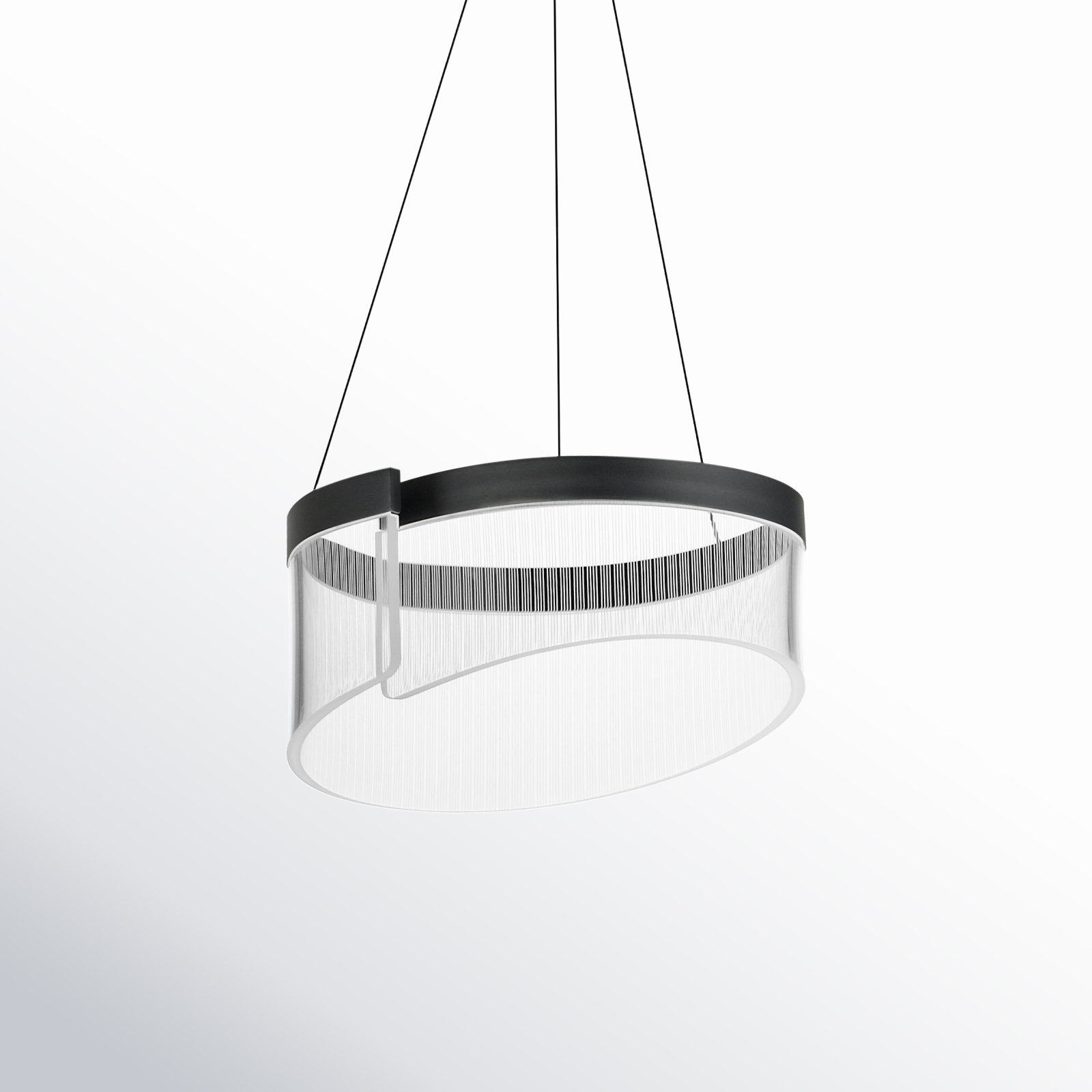 Hamlin Single Light Acrylic LED Pendant