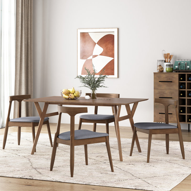 Chaises de salle à manger Casaleggio, Gris anthracite