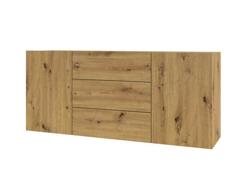 Shushil 140cm Sideboard, Oak Artisan