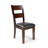 Mcvey 19.5 " H Faux Leather Upholstered Solid Wood Side Chair