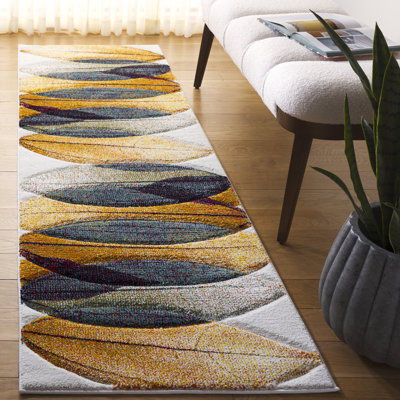 Tapis floral Jeromie Performance
