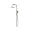 Système de douche à pomme de douche à pluie 8 po avec bras de douche pivotant et support de douche magnétique Aquarius-2069320845