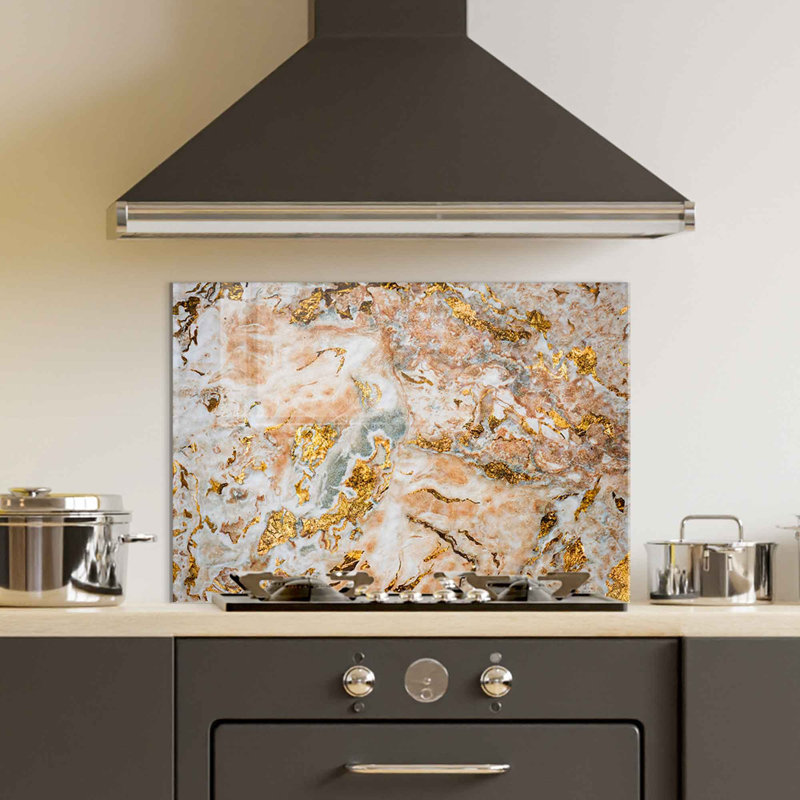 Superbe peinture murale en verre trempé 27,6 po x 39,4 po | 100% verre trempé, épaisseur: 0,16 pouce | Décoration élégante pour le salon ou le bureau, durable et facile à nettoyer, idée de cadeau parfaite