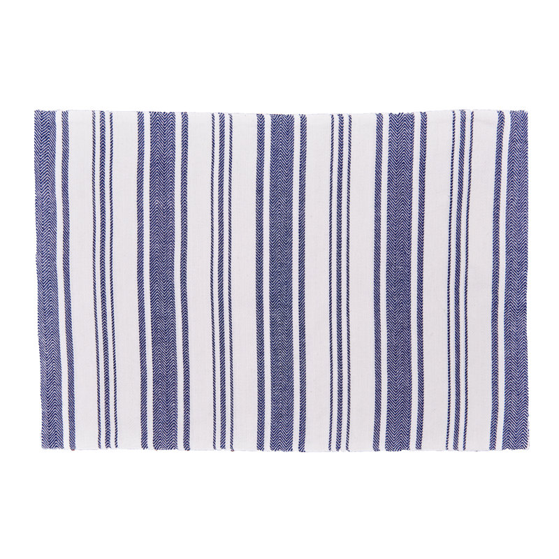 Napperon en coton 19 po Beal, Bleu marine