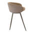 Tabouret de bar George Oliver Lalenia - velours brun