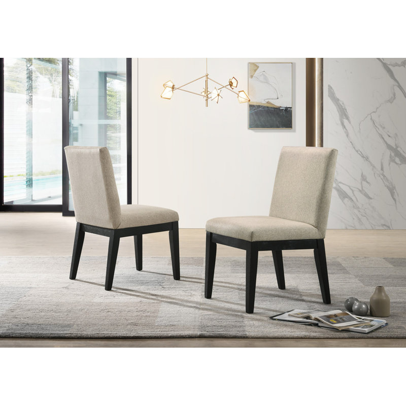 Ensemble de 2 chaises de salle à manger Jacopo