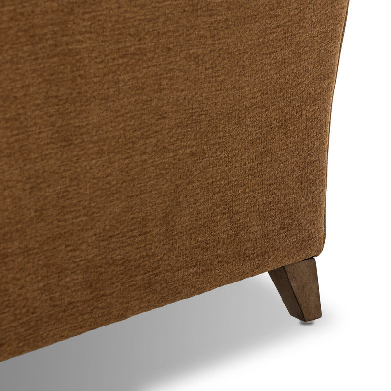 Lynne Sofa, Laughlin Ochre Polyester Blend