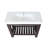 Bise 40'' Single Bathroom Vanity with Ceramic Top-2145985523