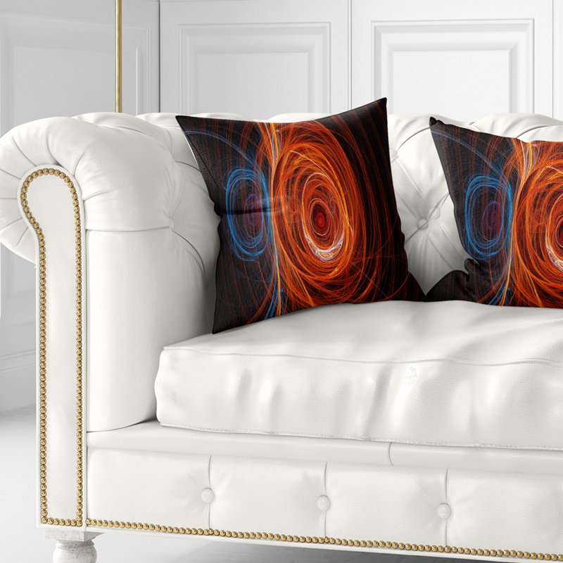 Coussin Abstract, 16 po x 1 po, Coussin décoratif