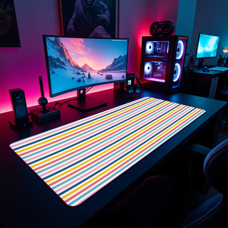 Polyester Desk Pad, 23.6x13.8