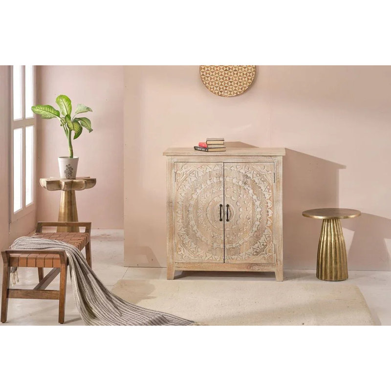 Kala Two Door Wood Cabinet