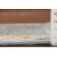 Tapis de couloir bleu clair Oushak