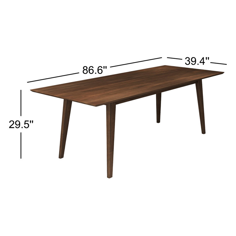 Brimmer Solid Wood Dining Table