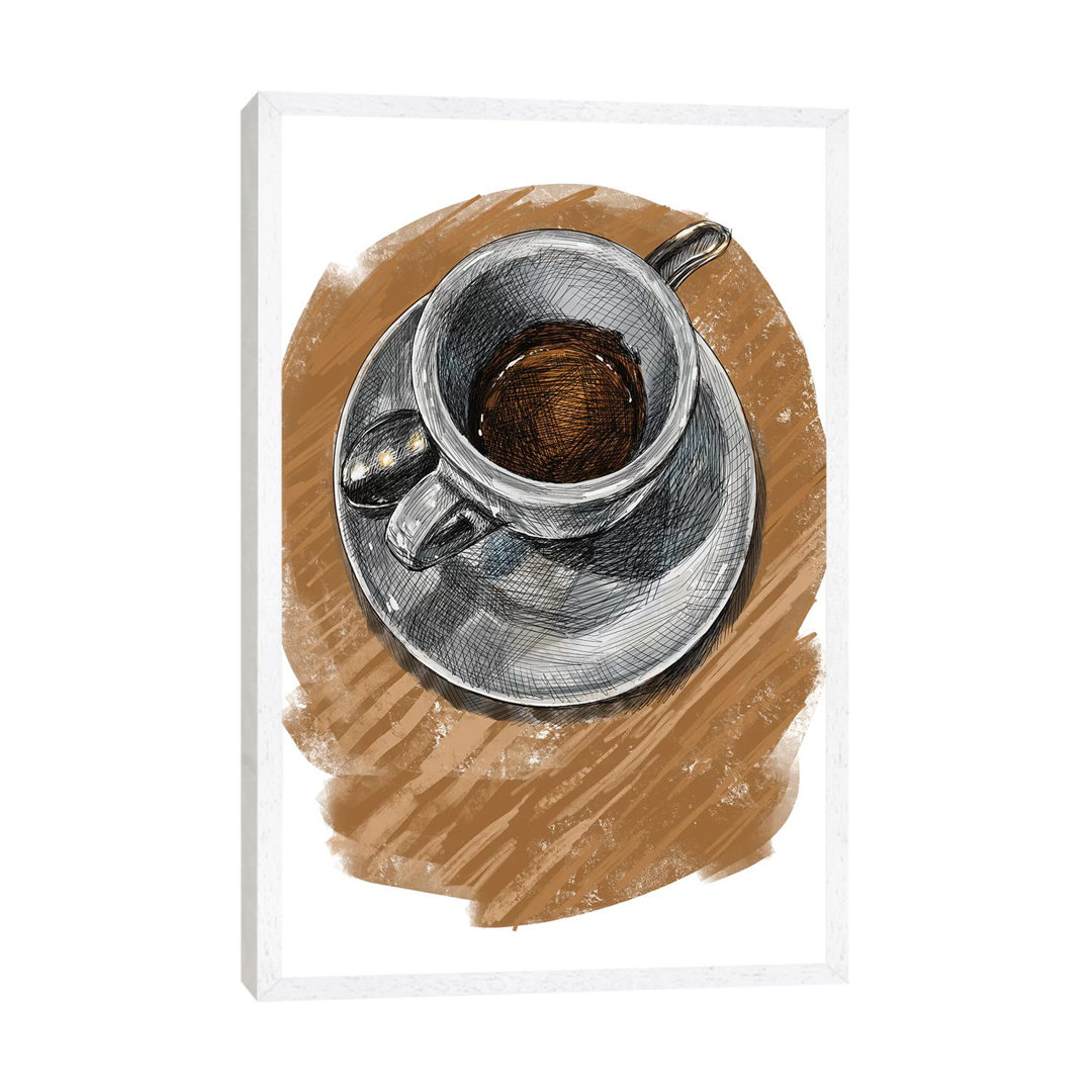 Espresso Montreal von Sunflowerman - Gallery-Wrapped Canvas Giclée on Canvas