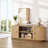 62" TV Stand with Tambour Door-1878368761