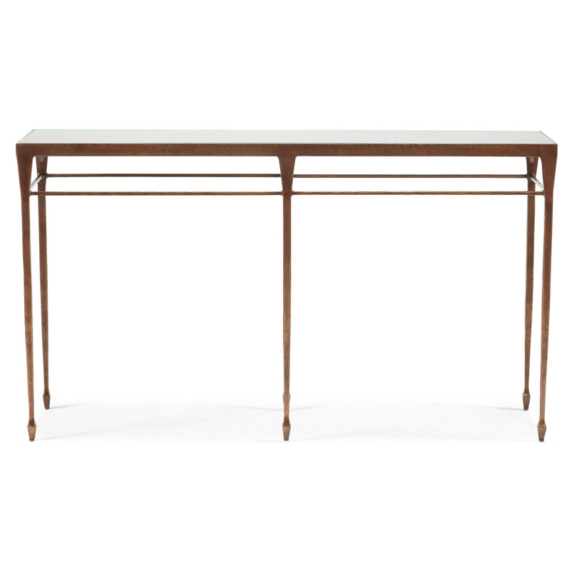 Calvert 60'' W Glass Console Table