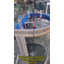 Élégant aquarium semi-circulaire autoportant écologique