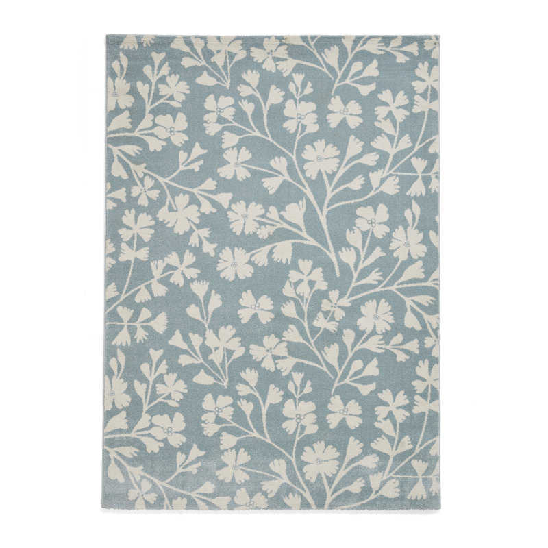 Catherine Lansfield Floral Area Rug, Rectangle 80 x 150 cm