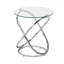 Round Sofa Table for Living Room Furniture, 61cm Metal Bed Side Table, End Table-96399417