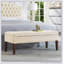 Banc capitonné avec rangement Design simple, confortable et durable, banc multifonctionnel-1002107074