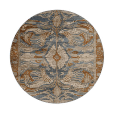 Persian Gray Indoor and Outdoor Area Rug