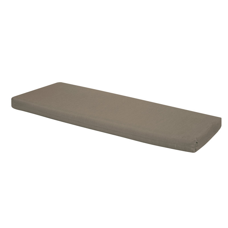 Coussin de banc Sunbrella®, Cast Shale Sunbrella® Plainweave