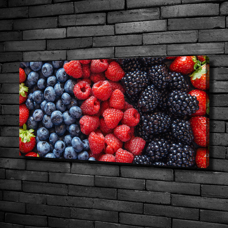 Forest Fruits - Wrapped Canvas Print