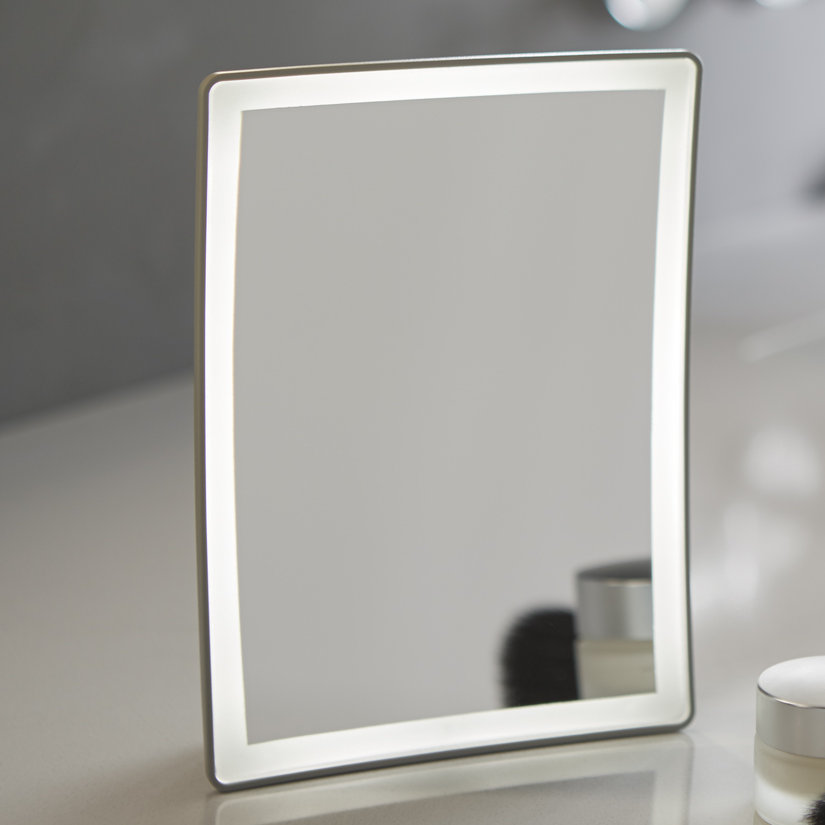 Sharp Mirror Robern Entice Modern & Contemporary Lighted Magnifying Makeup/Shaving ...