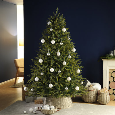 Künstlicher Weihnachtsbaum Grün mit Ständer Rocky Mountain
