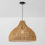 Suspension Naturaweave à 1 lumière, 61 cm (24 po), en corde tressée à intensité variable, pour îlot de cuisine