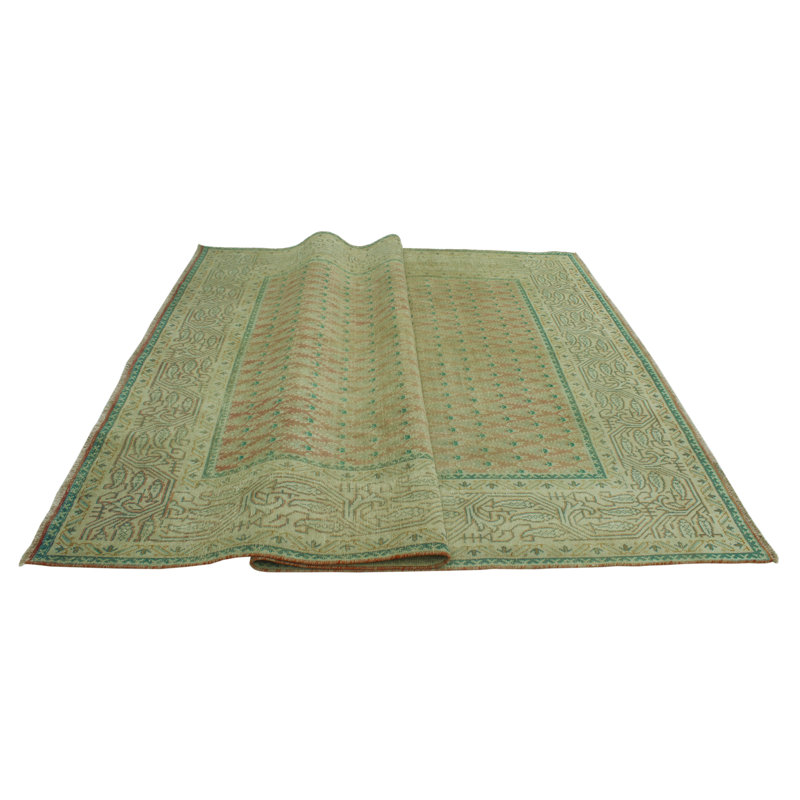 Semi-Antique Lila Rust Rug