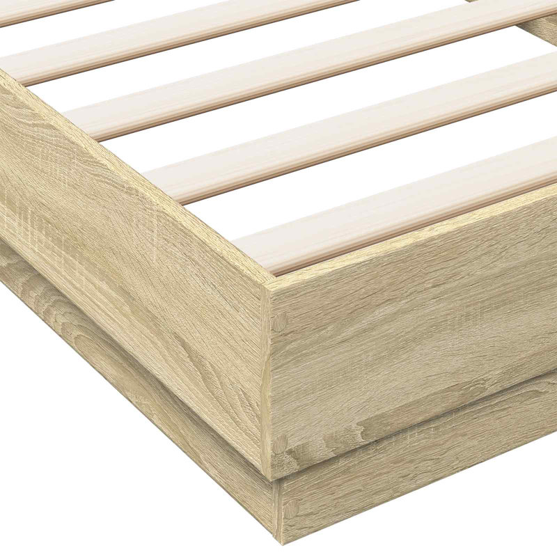Bed Frame, Sonoma Oak