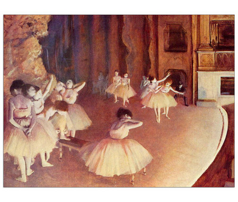 Edgar Degas - Wrapped Canvas Painting
