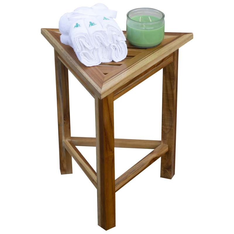 Banc de douche en teck EcoDecors